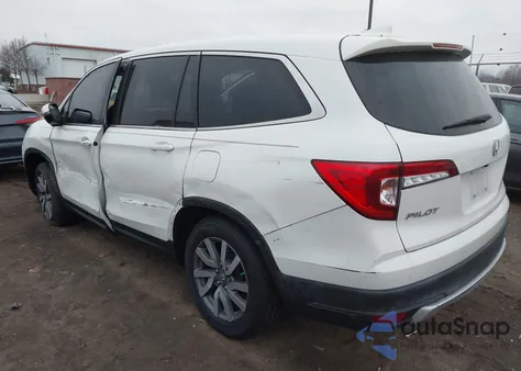 2019 Honda Pilot Ex-L z USA, uszkodzony, nr VIN 5FNYF5H58KB033864